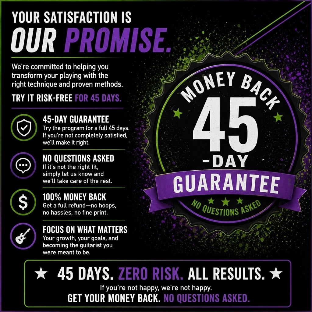 TM 45 day guarantee poster new